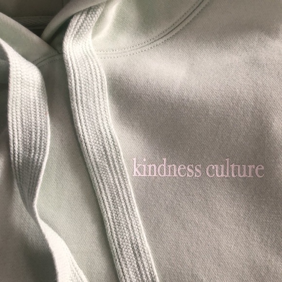 BRUNETTE THE LABEL KINDNESS CULTURE BIG SISTER HOODIE MINT GELATO - Picture 6 of 7